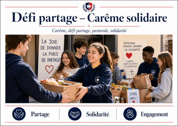 Défi partage – Carême solidaire