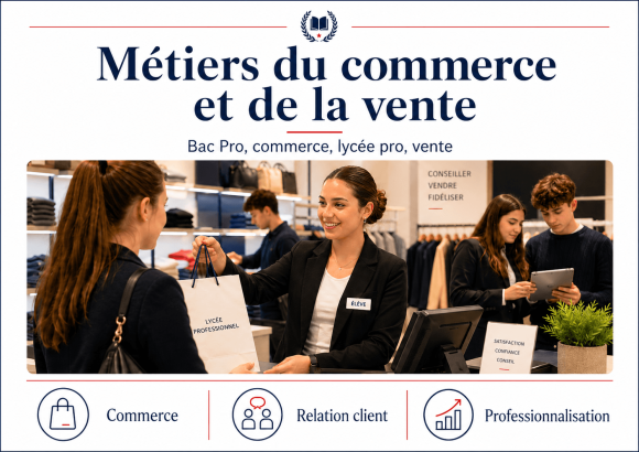 Métiers du commerce et de la vente