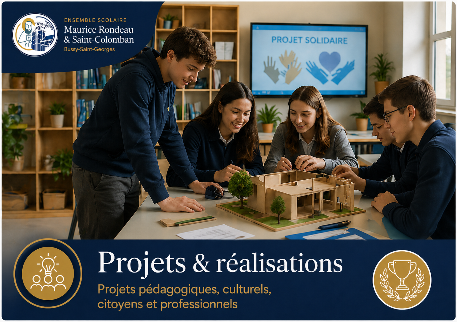 Projets et réalisations des élèves