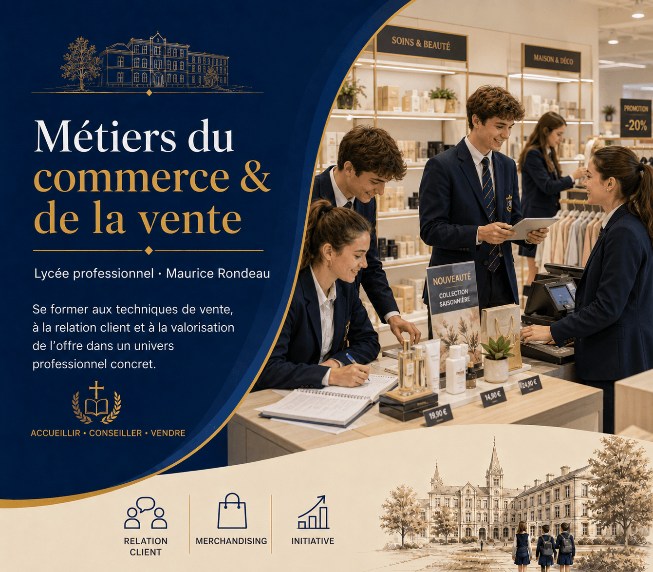 Métiers du commerce et de la vente